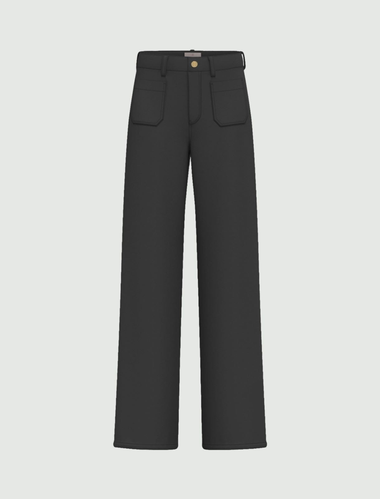 Emme Marella EMMRIDENTE - Pantalone in gabardina stretch - Vista 6