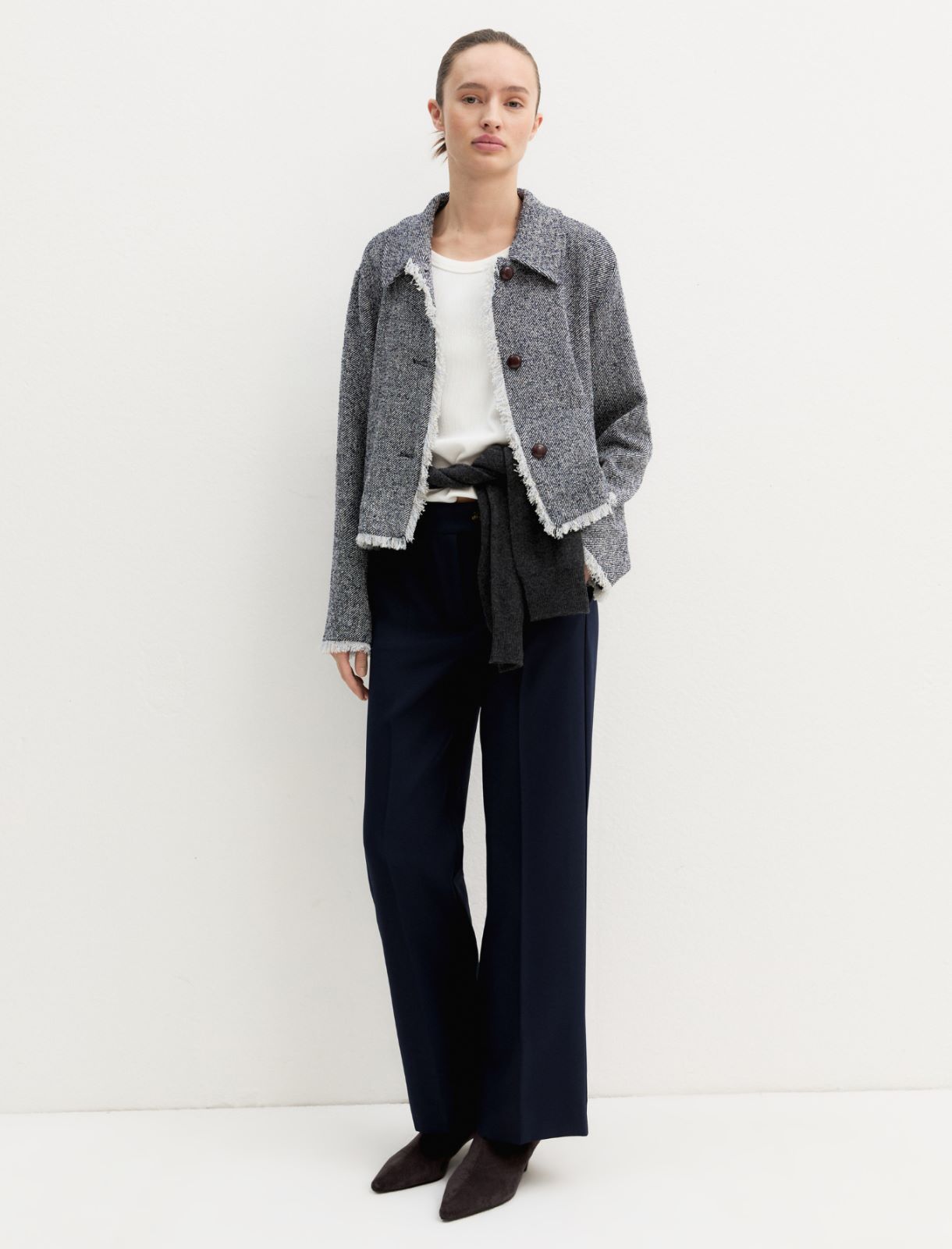 Emme Marella EMMGHINEA - Pantalone dritto stretch - Vista 1