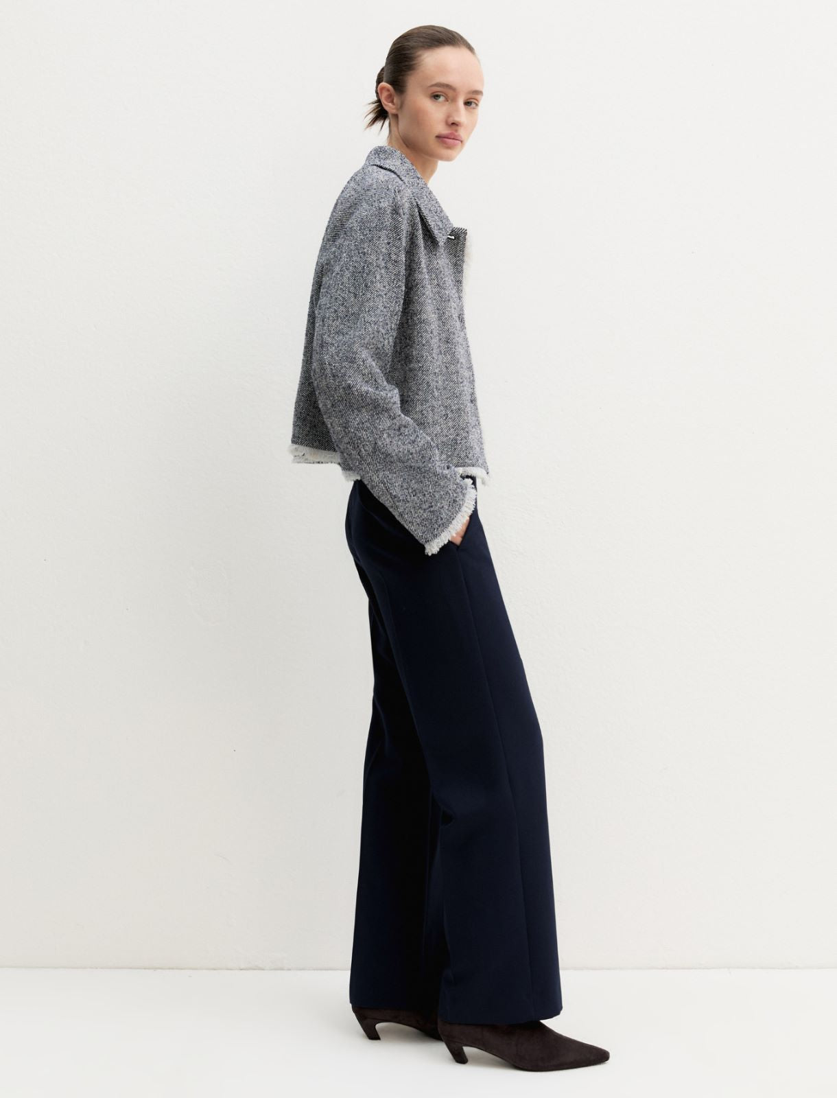 Emme Marella EMMGHINEA - Pantalone dritto stretch - Vista 4