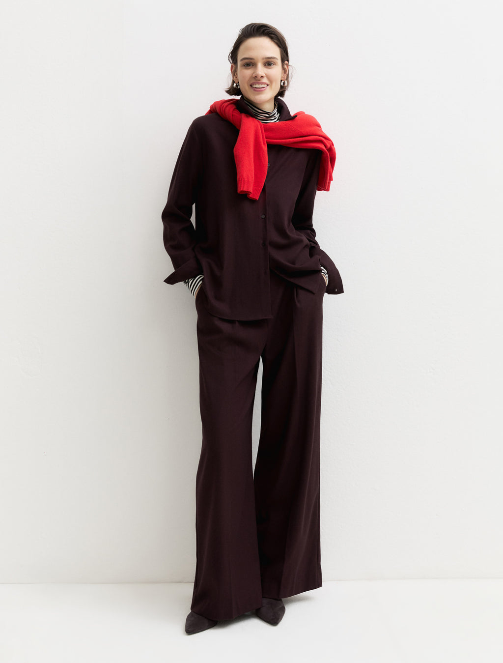 Emme Marella EMMLEVA - Pantalone wide leg - Vista 7