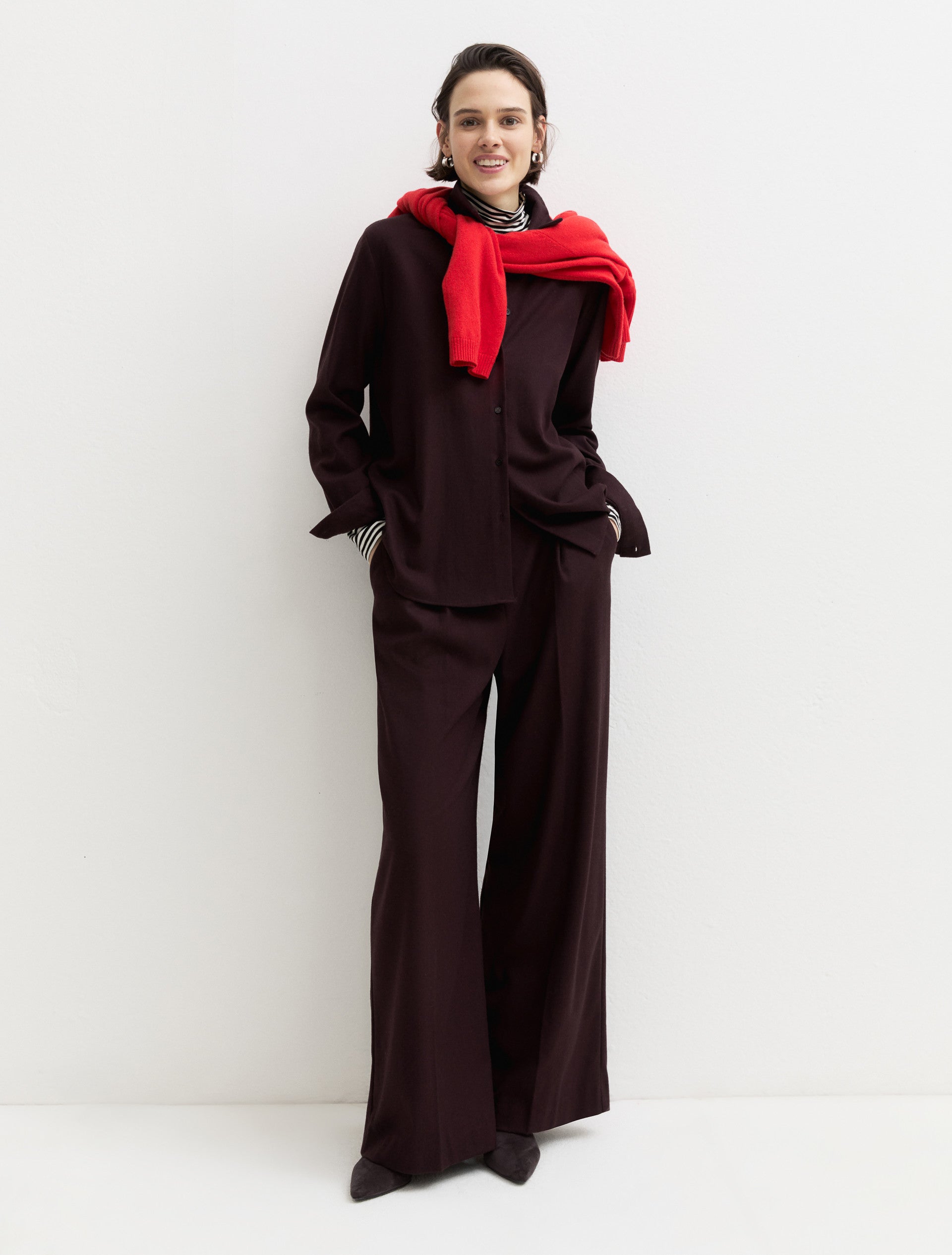 Emme Marella EMMLEVA - Pantalone wide leg - Vista 7