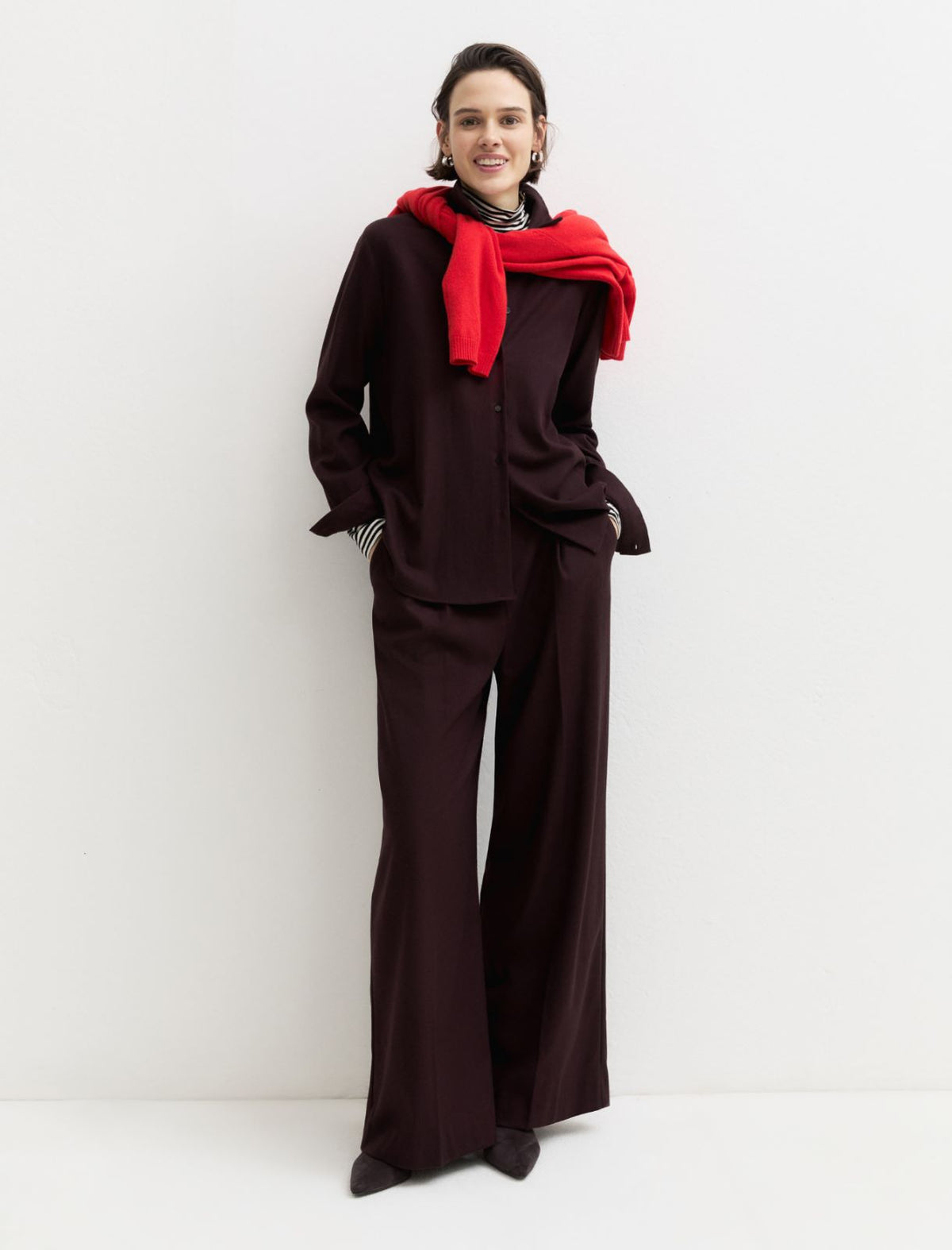 Emme Marella EMMLEVA - Pantalone wide leg - Vista 1
