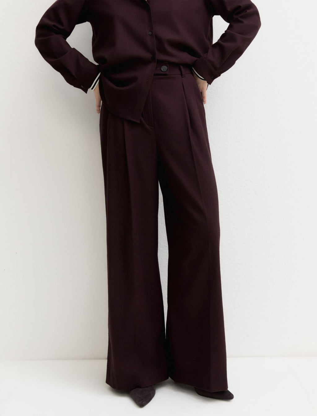 Emme Marella EMMLEVA - Pantalone wide leg - Vista 3