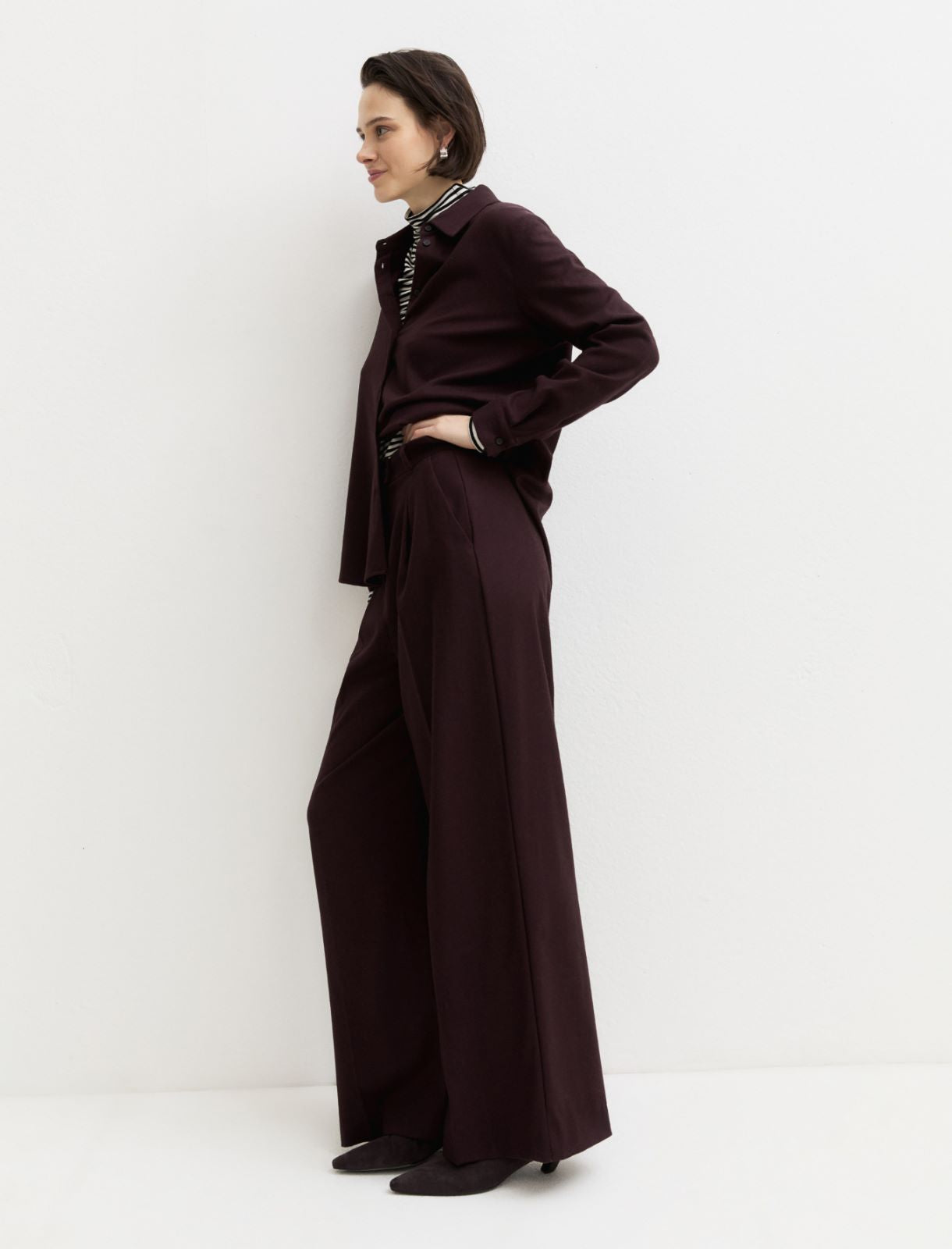 Emme Marella EMMLEVA - Pantalone wide leg - Vista 4