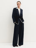 Emme Marella EMMBAFFO2 - Pantalone in gessato lamé - Vista 1