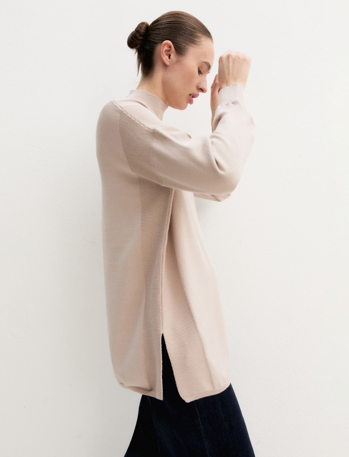 Emme Marella EMMLONZA - Maglia oversize in viscosa stretch - Vista 5