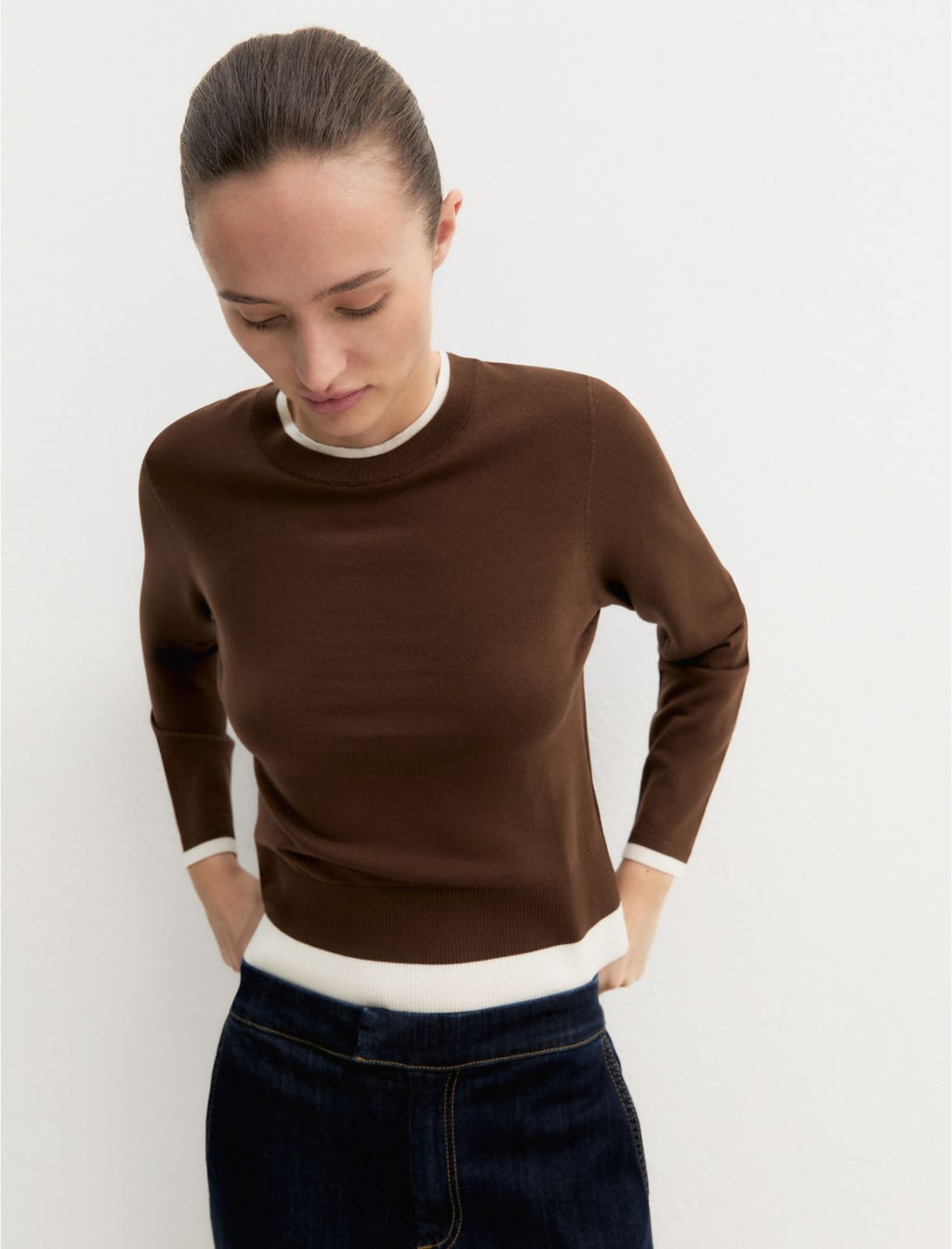 Emme Marella EMMPRUGNA - Maglia in pura lana - Vista 5