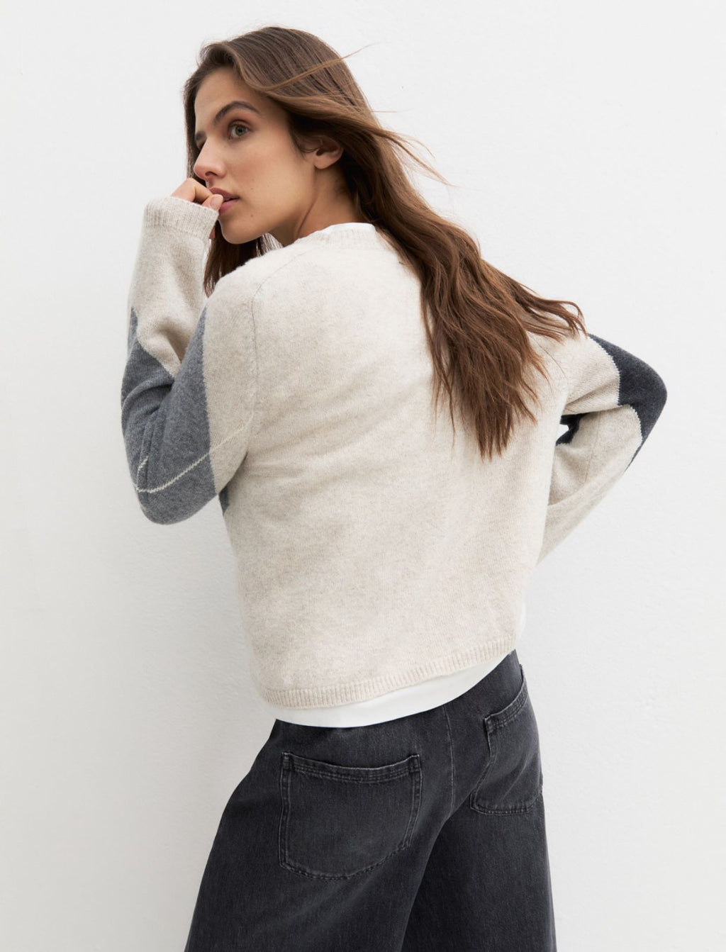 Emme Marella EMMCAPO - Maglia con motivo a rombi