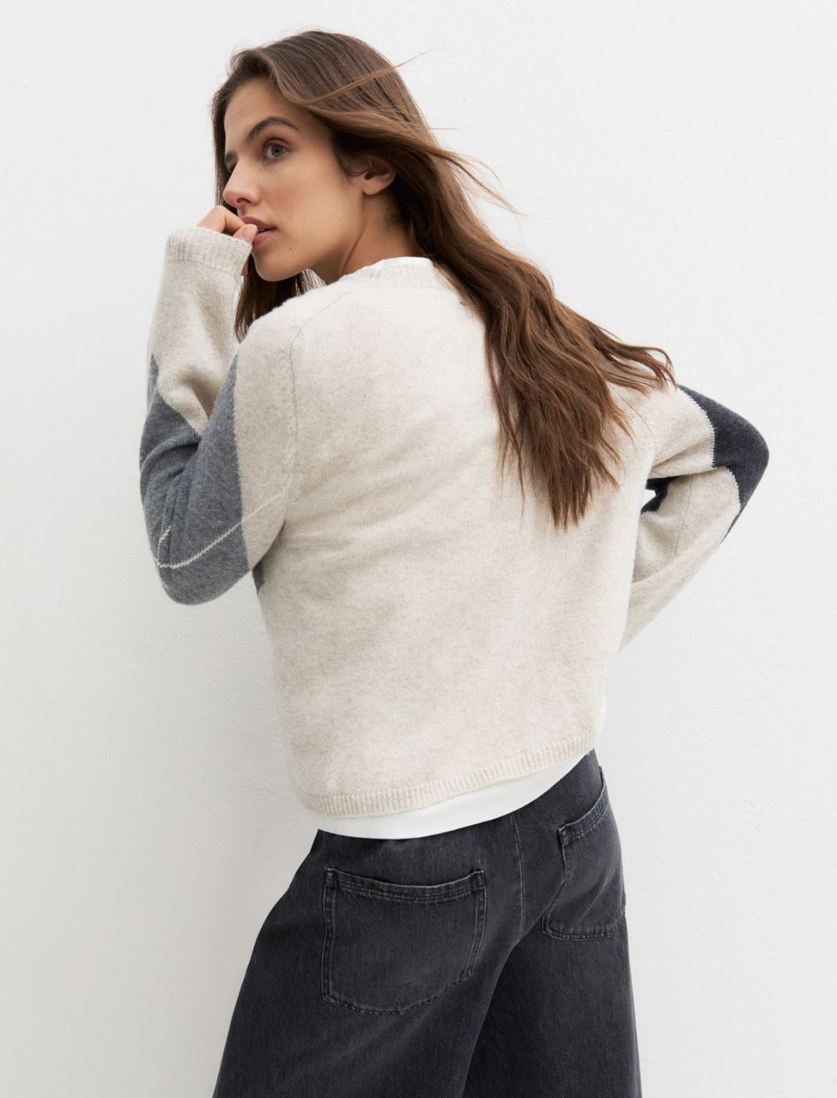 Emme Marella EMMCAPO - Maglia con motivo a rombi