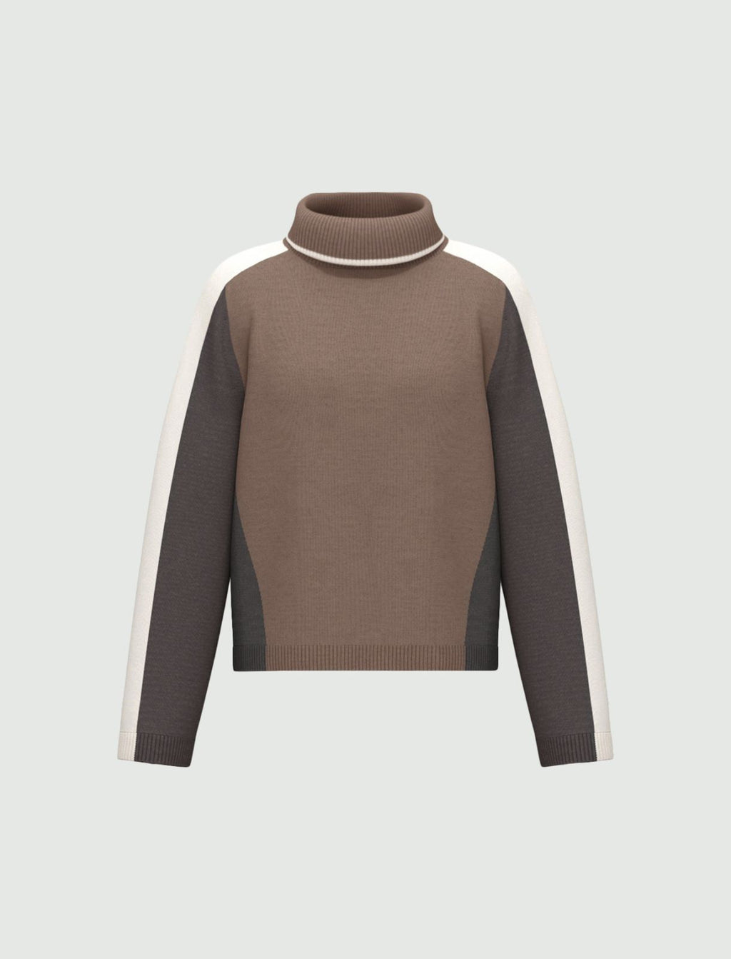 Emme Marella EMMBABA - Maglia a collo alto in lana e cashmere - Vista 6