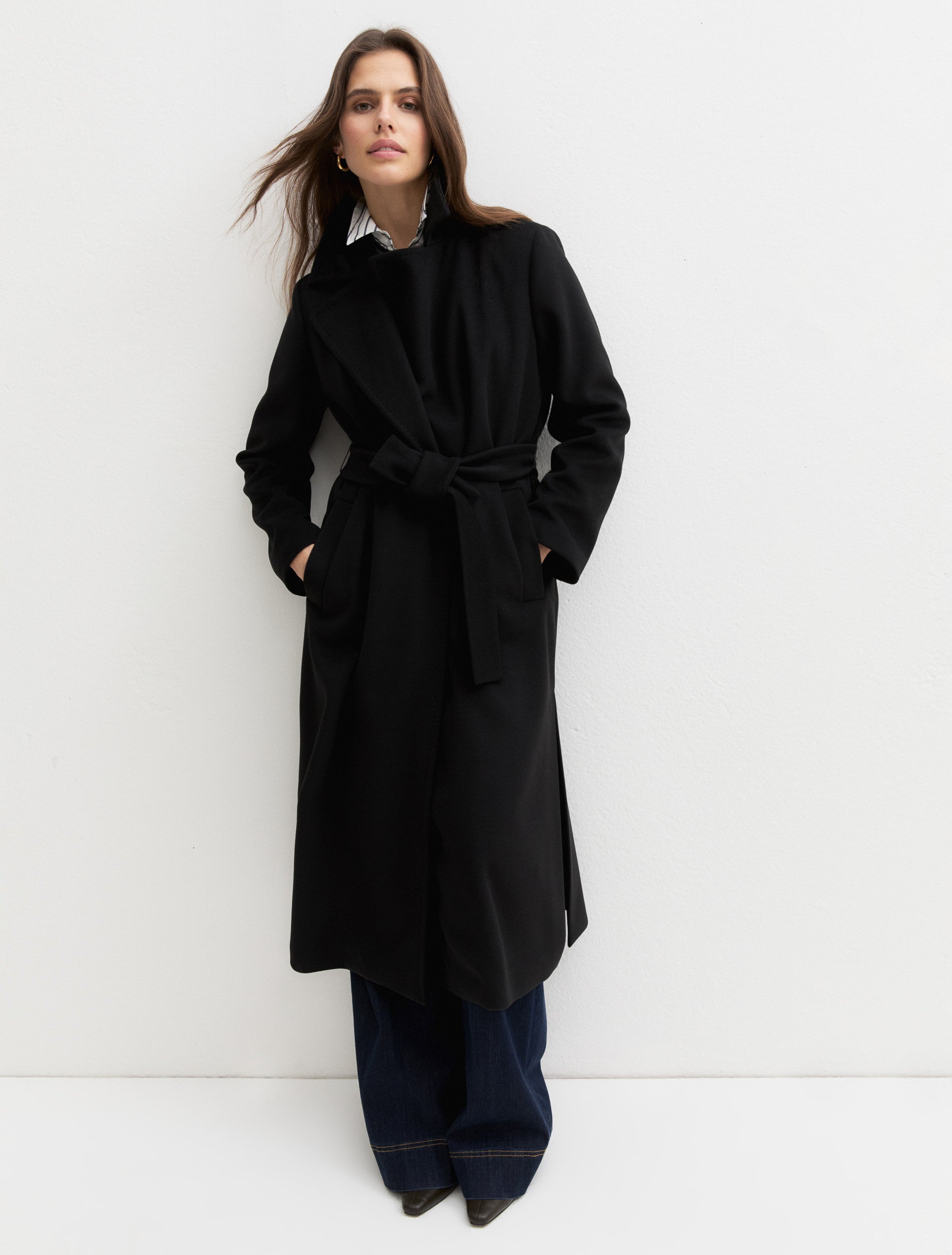 Emme Marella EMMBOERO - Cappotto in jersey panno soft - Vista 8