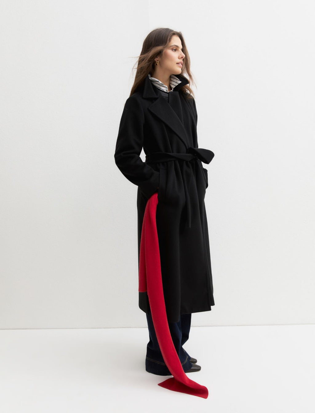 Emme Marella EMMBOERO - Cappotto in jersey panno soft - Vista 4