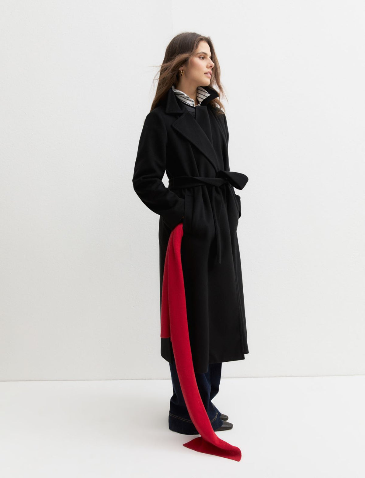 Emme Marella EMMBOERO - Cappotto in jersey panno soft - Vista 4