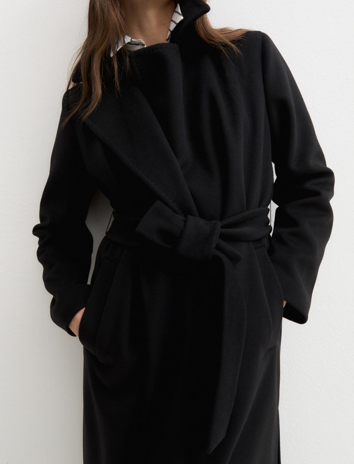 Emme Marella EMMBOERO - Cappotto in jersey panno soft - Vista 5