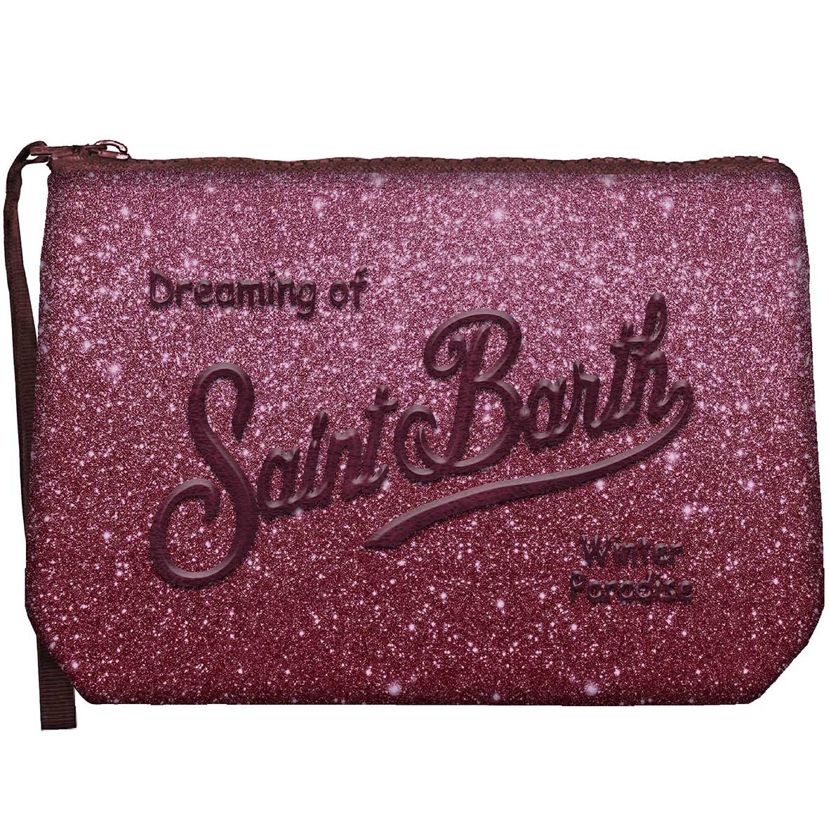 MC2 Saint Barth ALINE LUREX W ALI0026 - Pochette Aline in filato lurex scintillante - Rosa Antico Lurex (45 Emb)