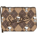 MC2 Saint Barth ALINE W ALI0002 - Pochette Aline in neoprene - Grigio (Snoopy Argyle 19)