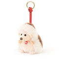 MC2 Saint Barth CHARM FUR CHARF01 - Charm portachiavi in morbido peluche Trudi per borsa - Marrone (Riccio Trudi)