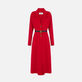 Elisabetta Franchi CP03D67E2 - Cappotto in panno double con cintura