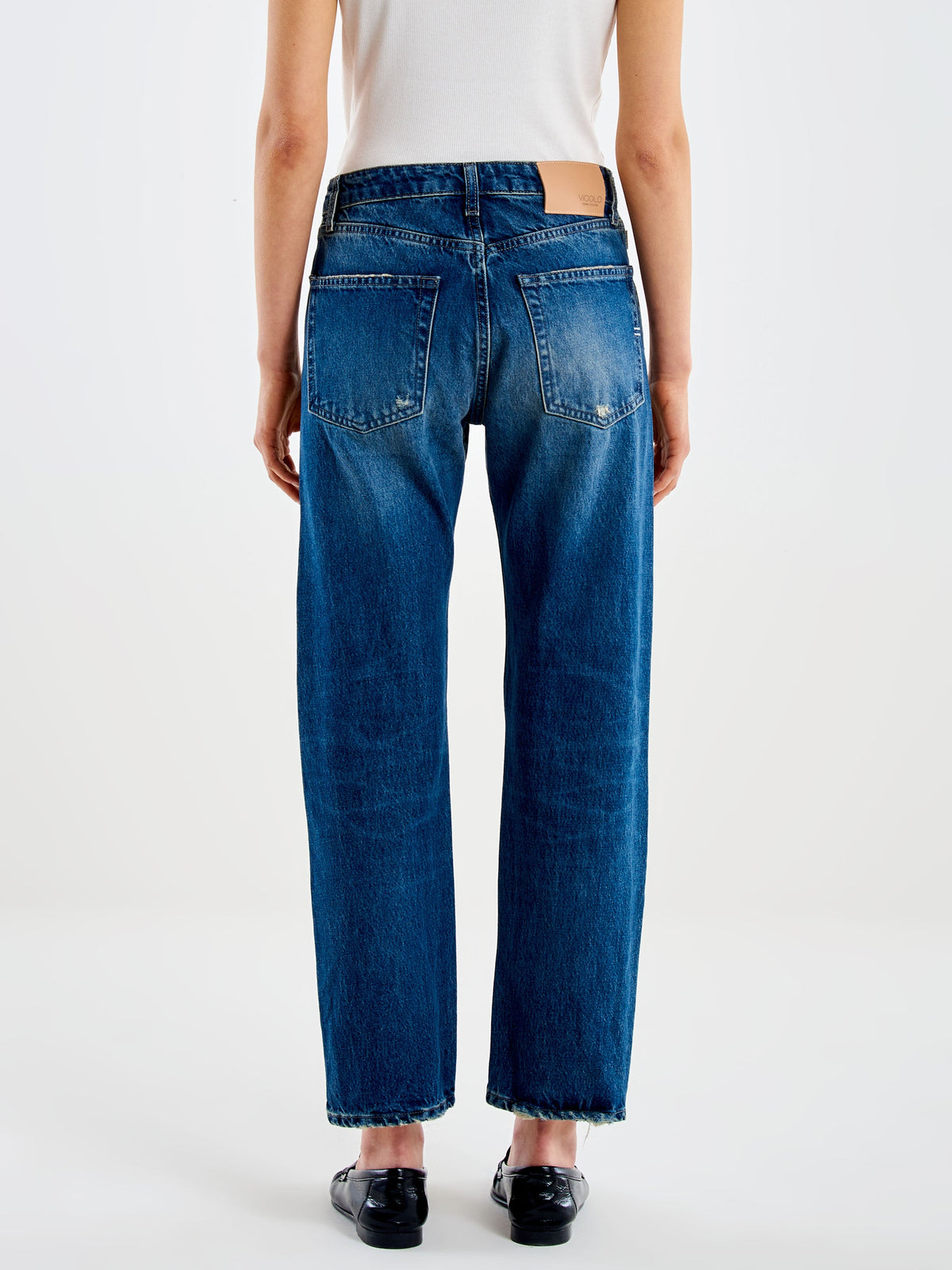 Vicolo DAC5099 - Jeans Zoe Blu Bottoni Gioiello - Foto 3