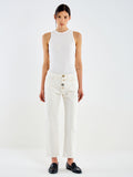 Vicolo DAC5106 - Jeans Zoe Bianco Bottoni Gioiello - Foto 1