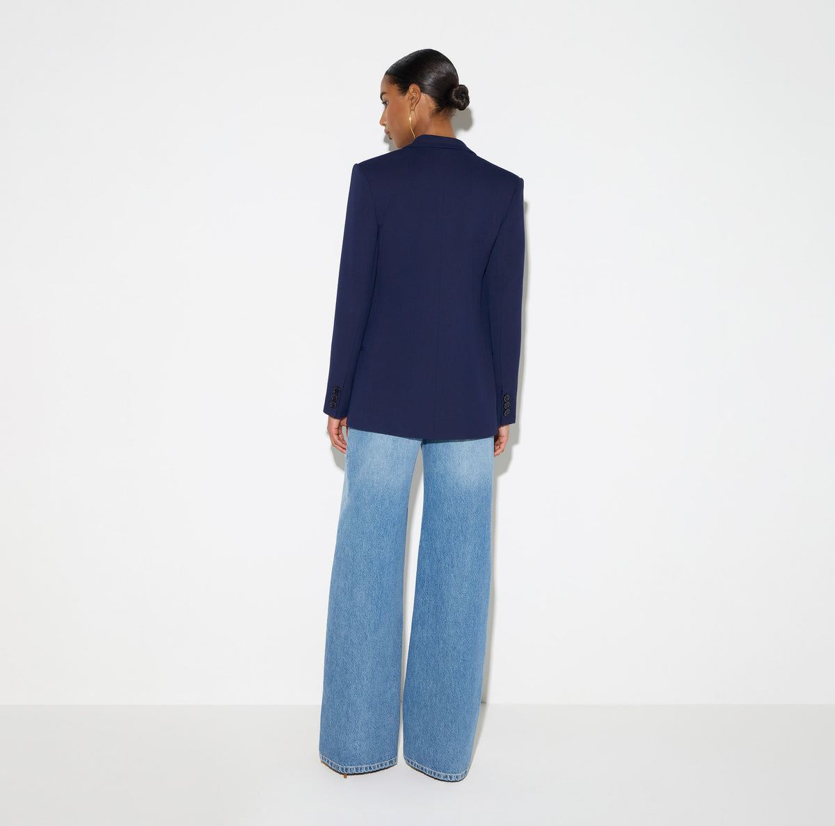 Elisabetta Franchi GI27267E2 - Fluid gabardine jacket