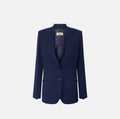 Elisabetta Franchi GI27267E2 - Fluid gabardine jacket