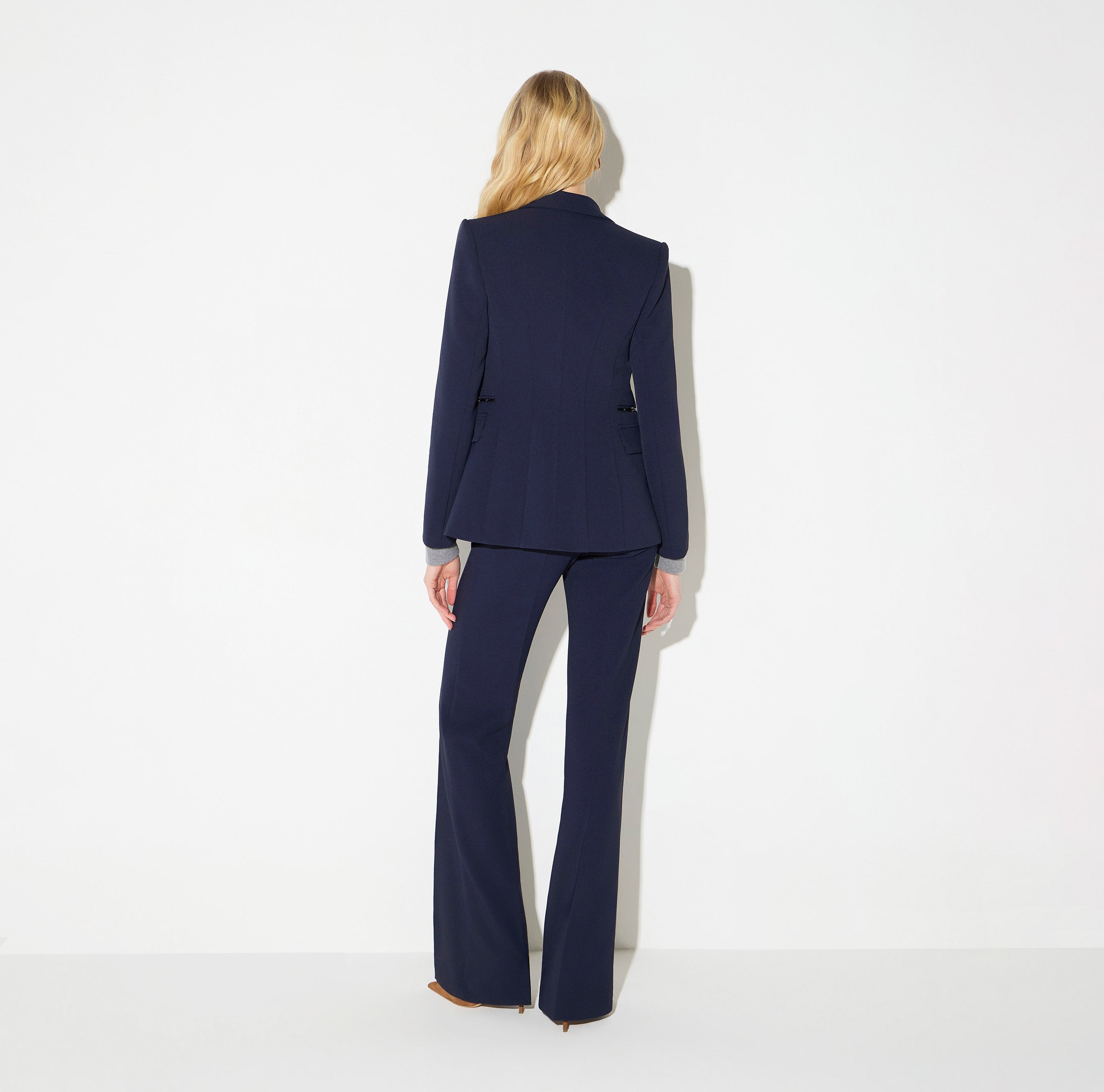 Elisabetta Franchi GI27466E2 - Giacca in doppio crêpe stretch