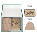 MC2 Saint Barth GIFT BOX WOMAN BOX0049 - Cofanetto regalo Gift Box donna con accessori coordinati - Panna Teddy (Teddy 11)