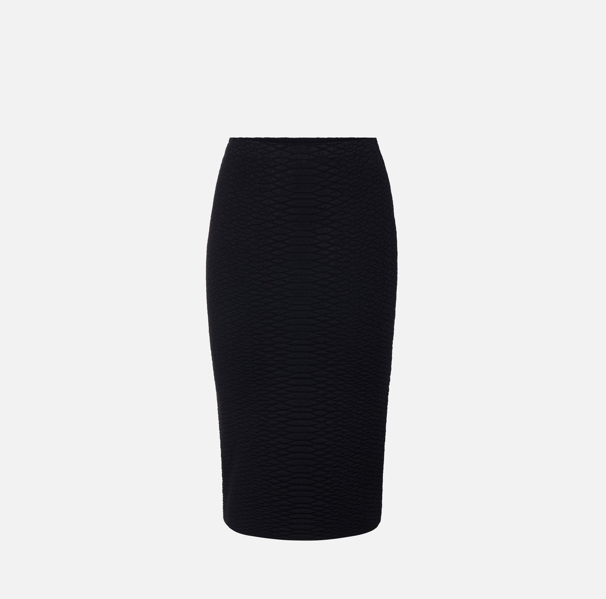 Elisabetta Franchi GK10S67E2 - Gonna in maglia a trama snake