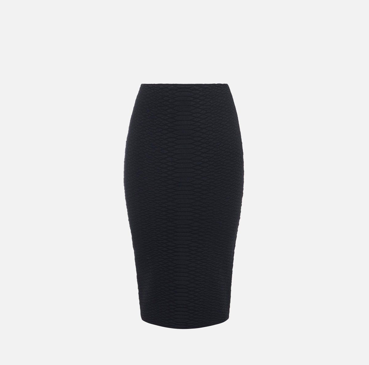 Elisabetta Franchi GK10S67E2 - Gonna in maglia a trama snake