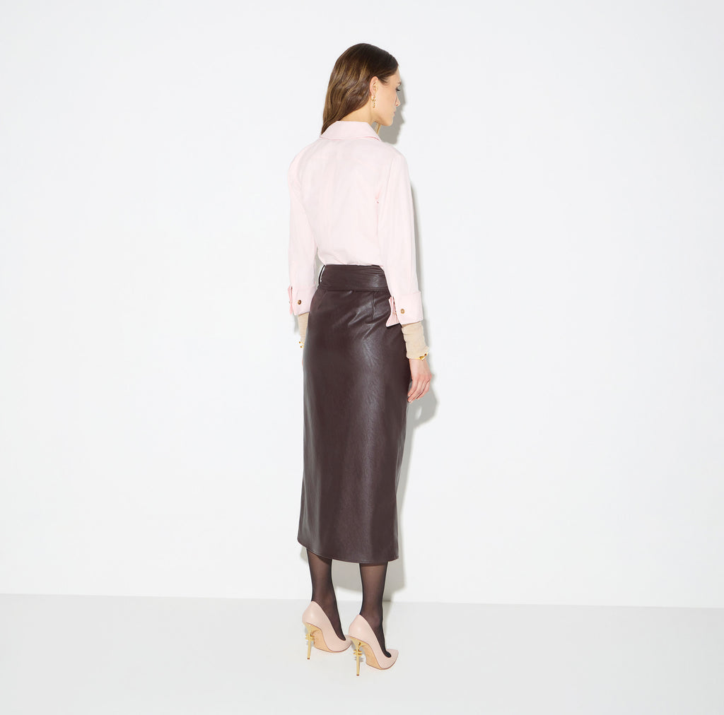Elisabetta Franchi GO21866E2 - Gonna con fusciacca