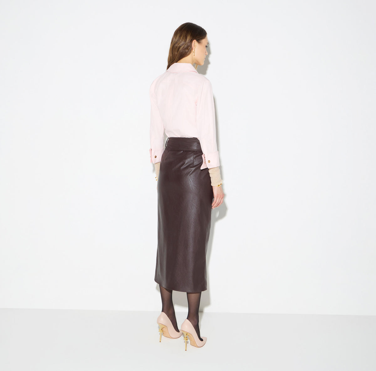 Elisabetta Franchi GO21866E2 - Gonna con fusciacca