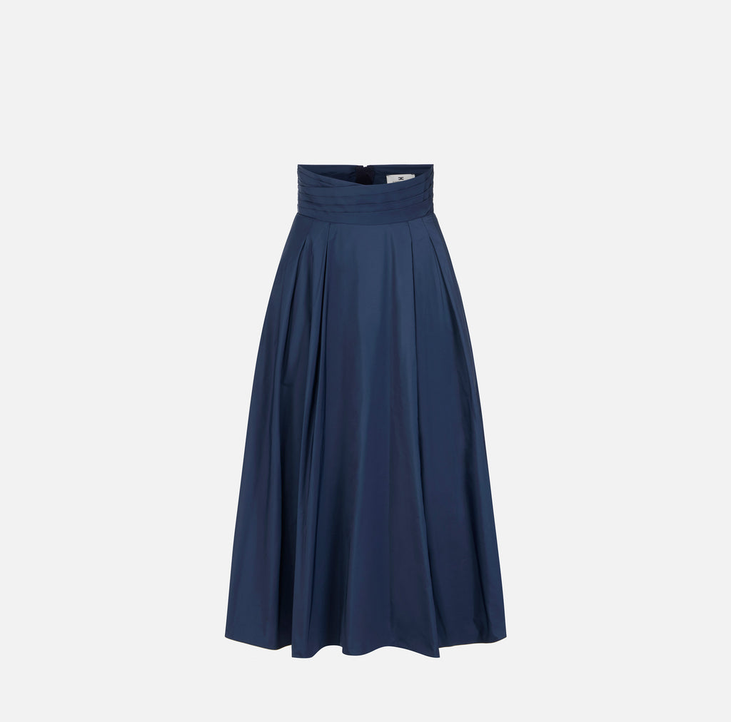 Elisabetta Franchi GO22767E2 - Jupe en taffetas voile