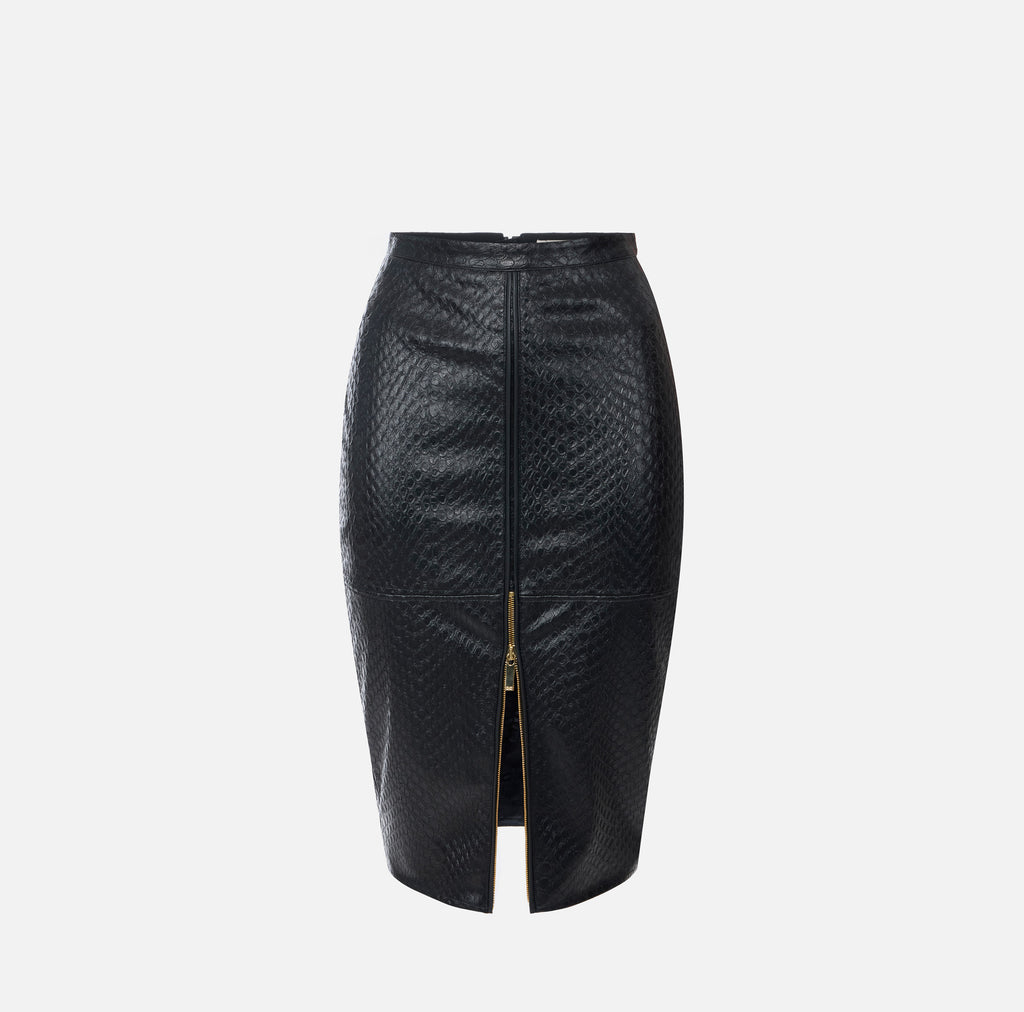 Elisabetta Franchi GO24467E2 - Jupe à motif écailles