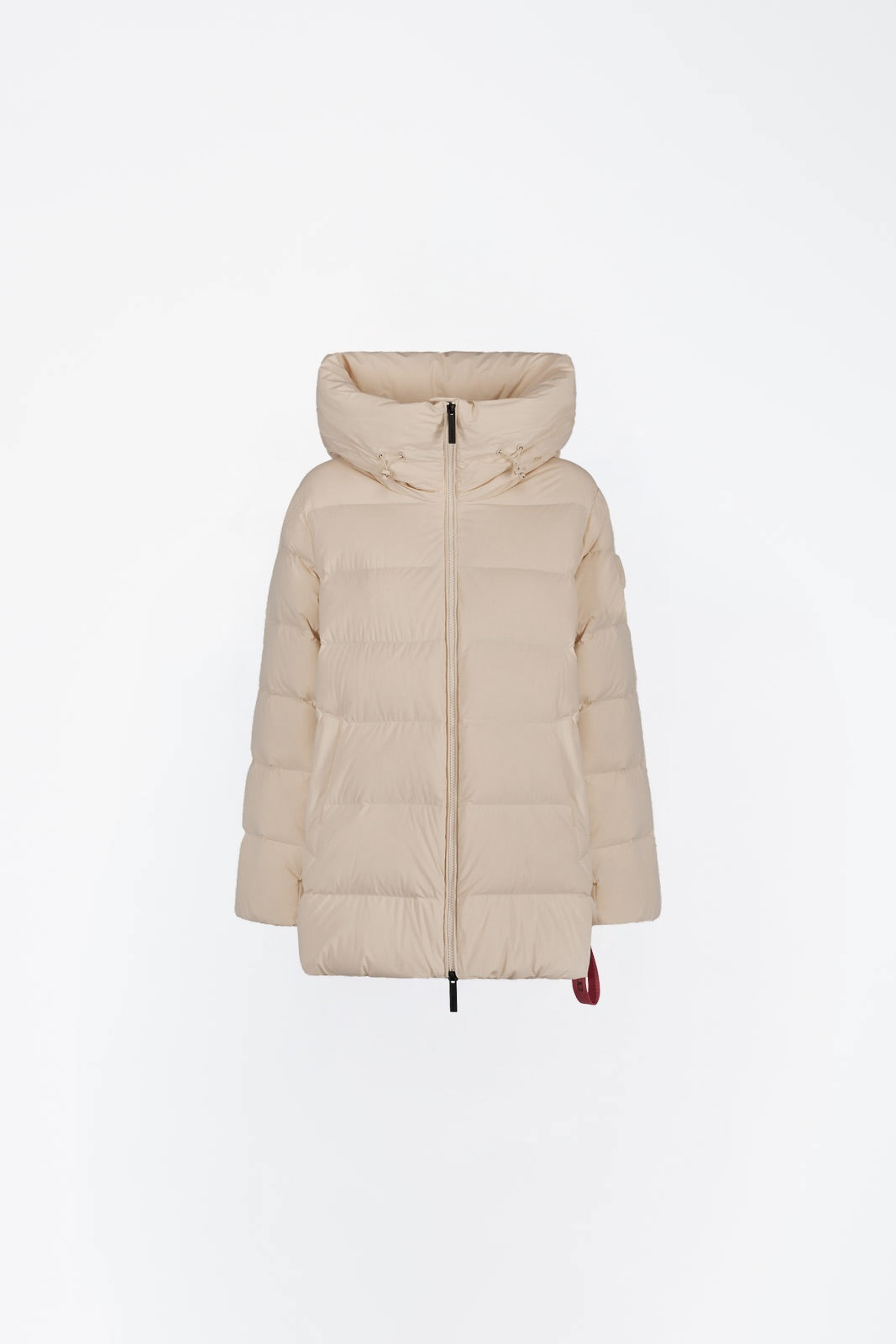Afterlabel LEVI - Piumino lungo donna Panna fronte
