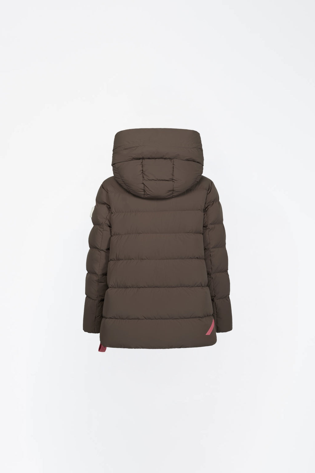 Afterlabel LEVI - Piumino lungo donna Cacao retro