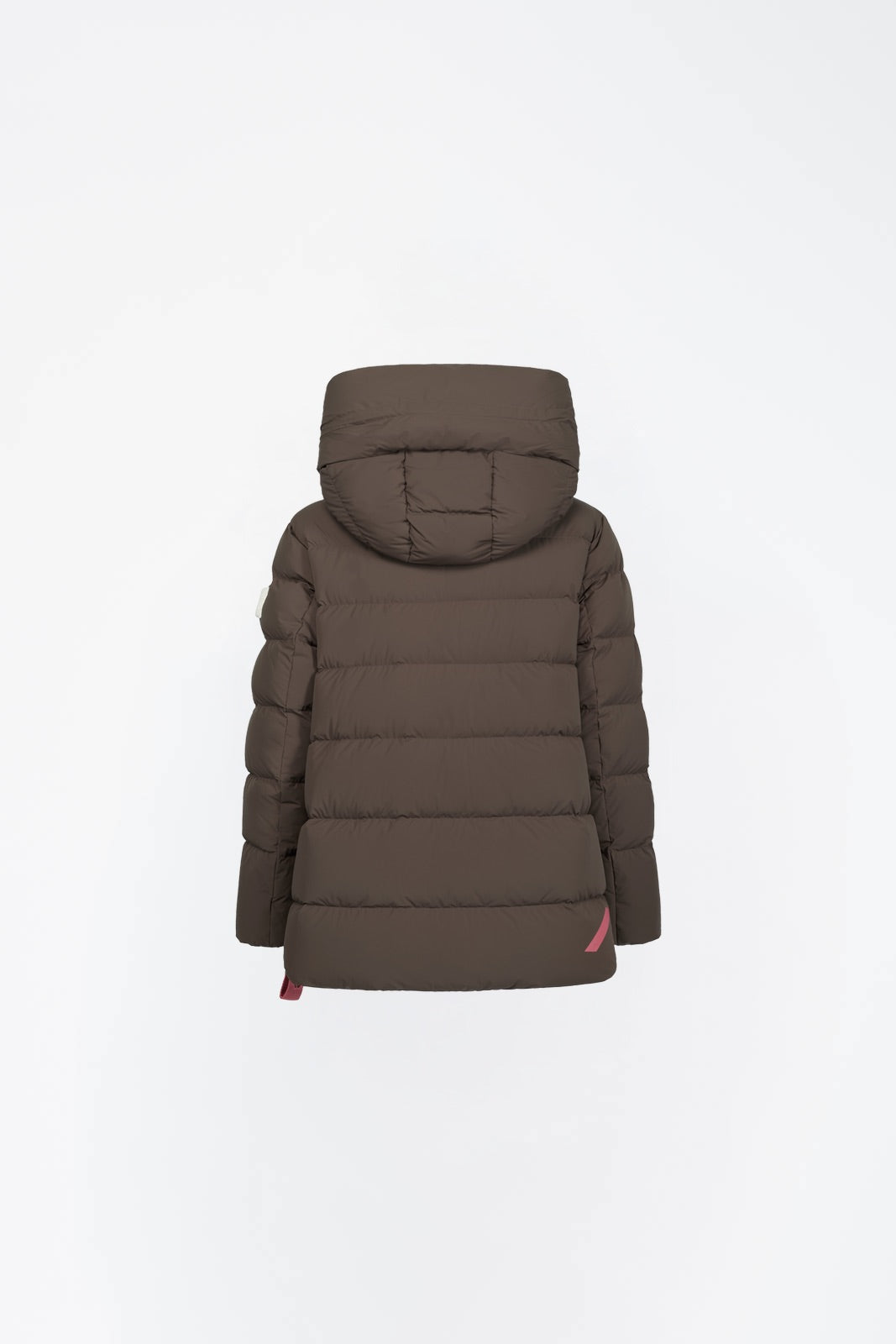Afterlabel LEVI - Piumino lungo donna Cacao retro