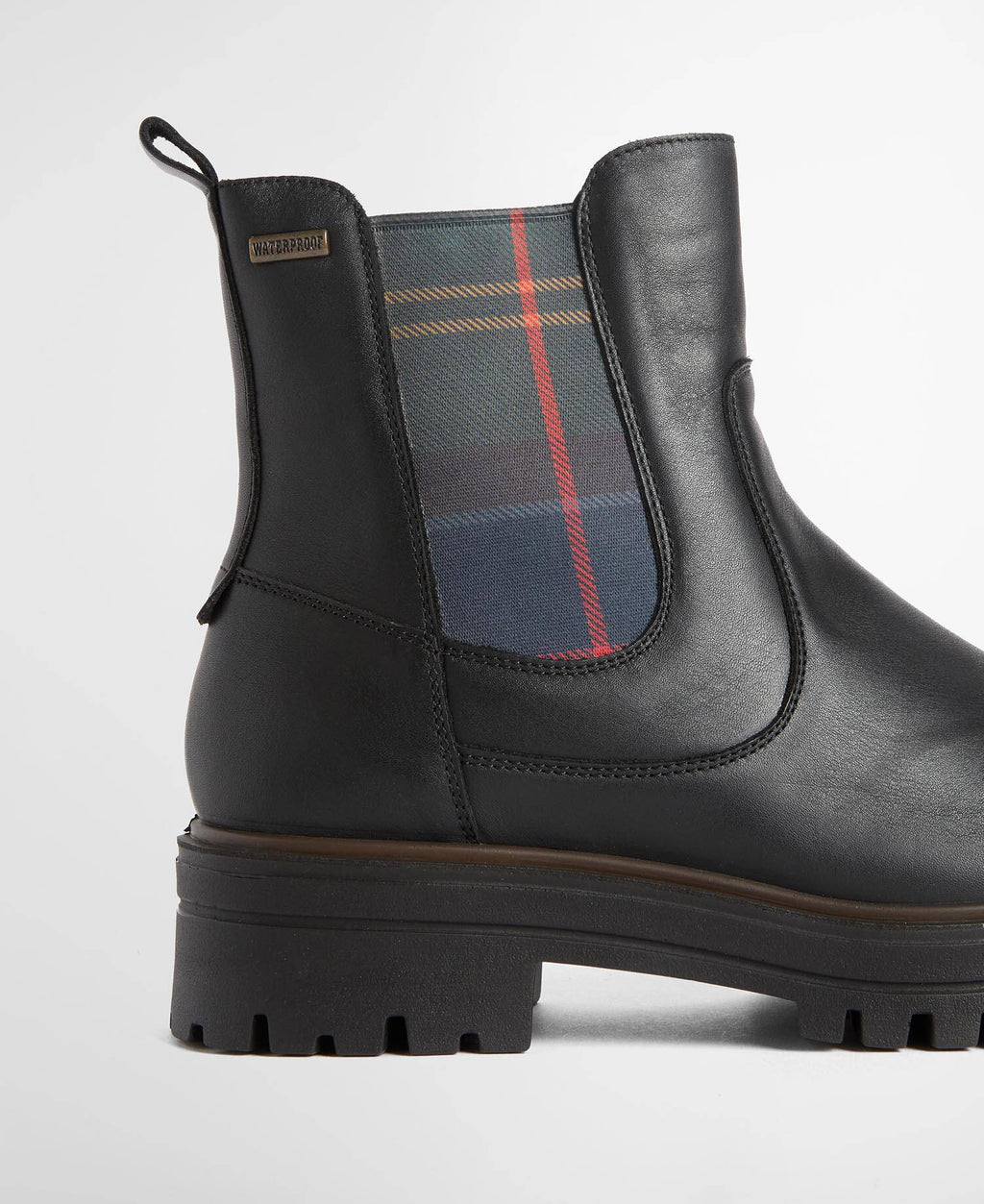 Barbour AMBERLEY - Stivaletti Chelsea in pelle impermeabile