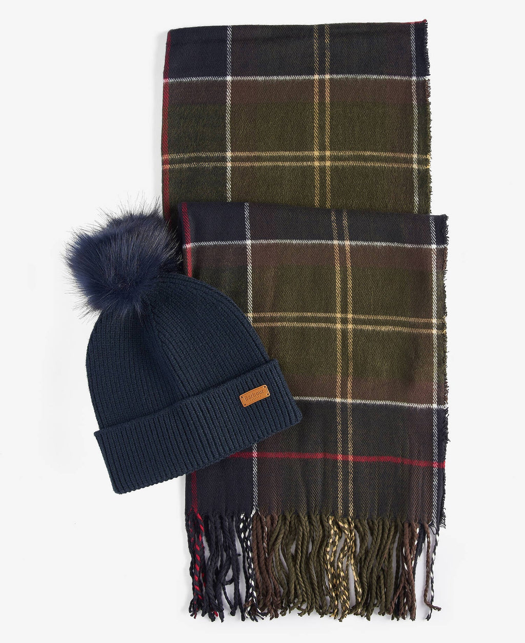 Barbour DOVER - Set regalo Berretto & Sciarpa Hailes