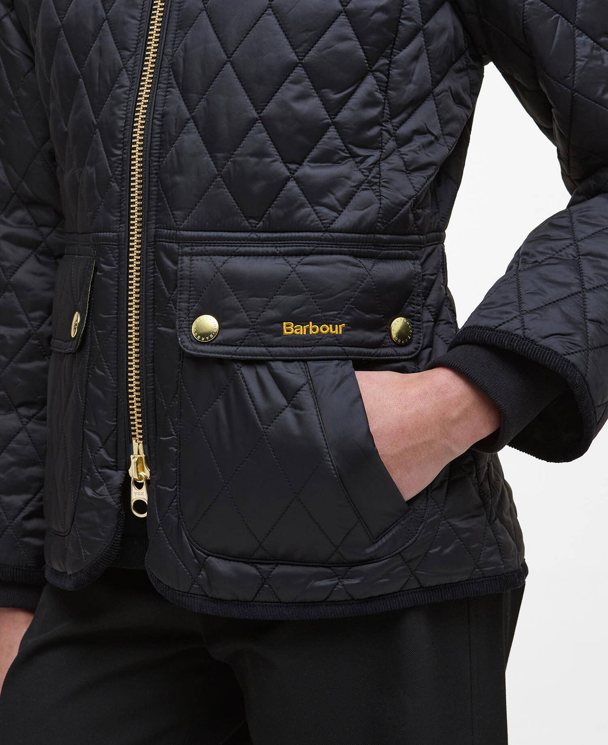 Barbour FITTED BEADNELL - Giacca trapuntata dalla vestibilità aderente