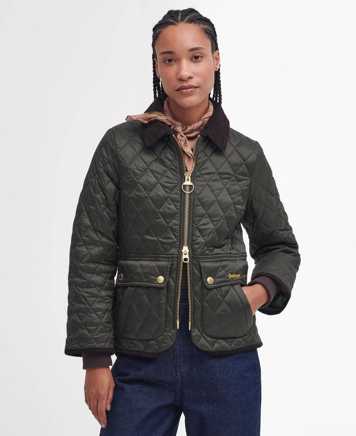 Barbour FITTED BEADNELL - Giacca trapuntata dalla vestibilità aderente