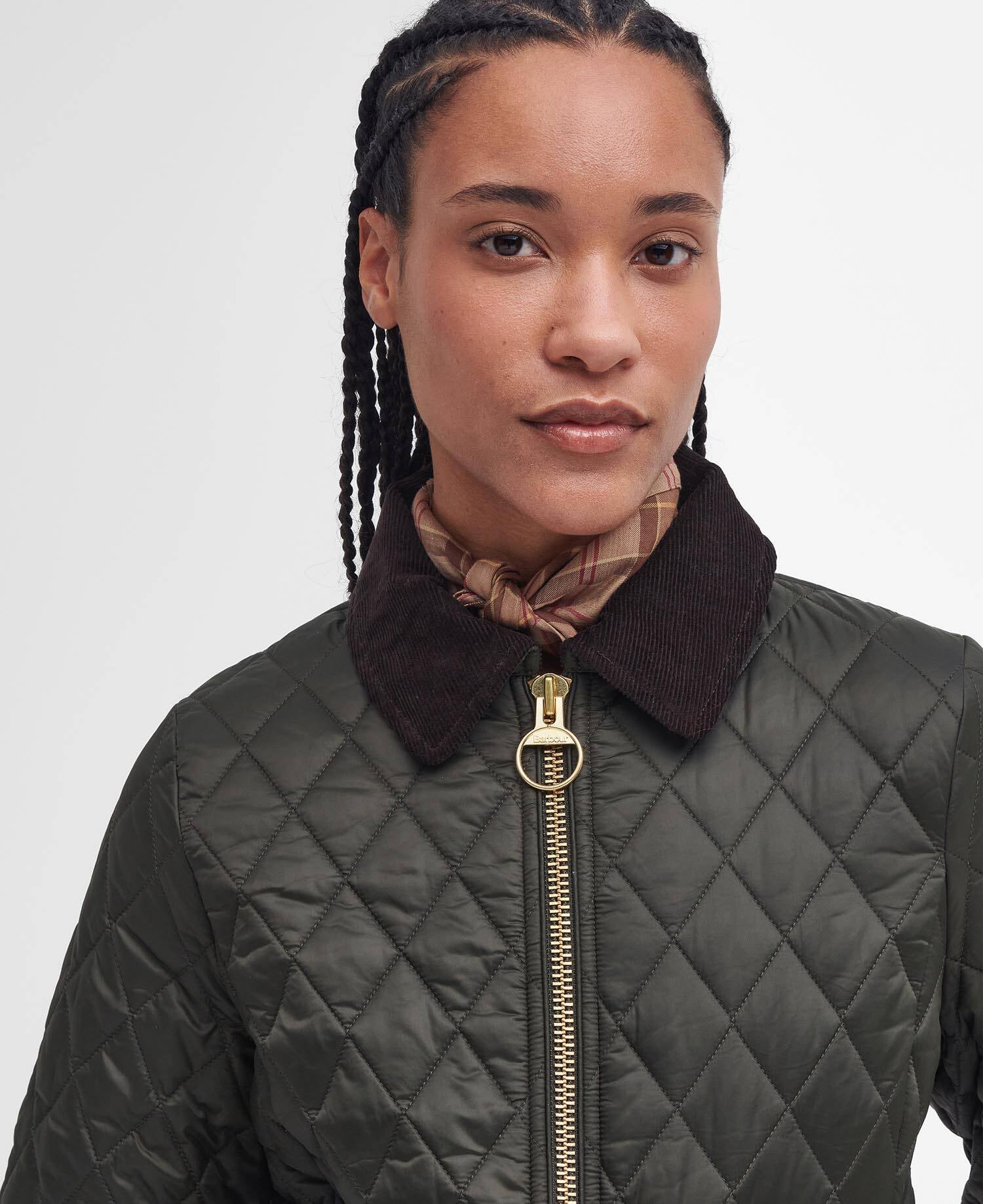 Barbour FITTED BEADNELL - Giacca trapuntata dalla vestibilità aderente