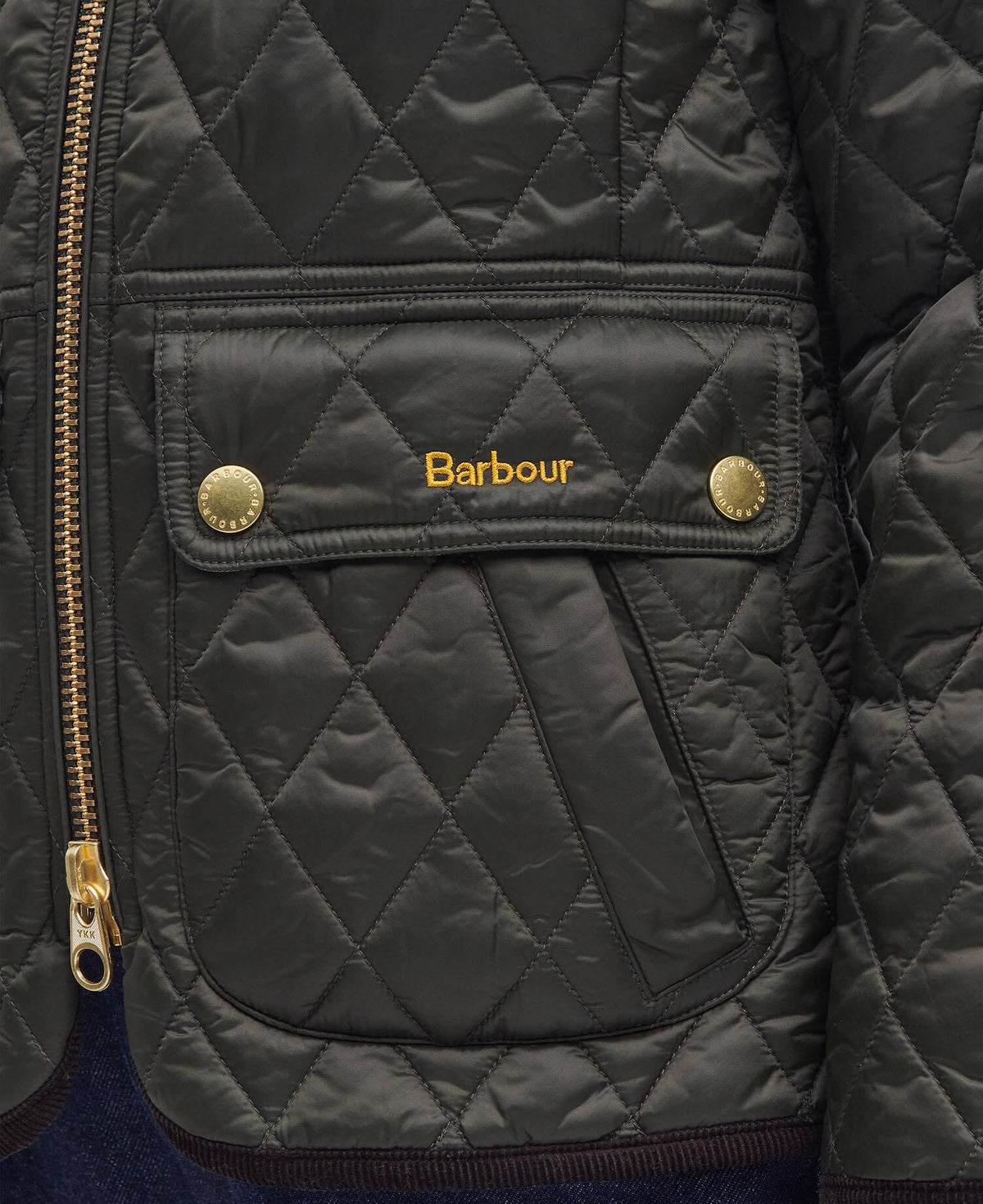 Barbour FITTED BEADNELL - Giacca trapuntata dalla vestibilità aderente