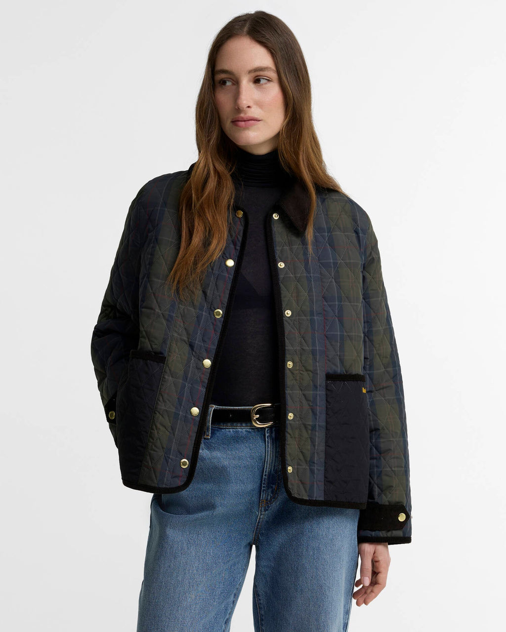 Barbour AINSDALE - Giacca trapuntata con motivo a quadri