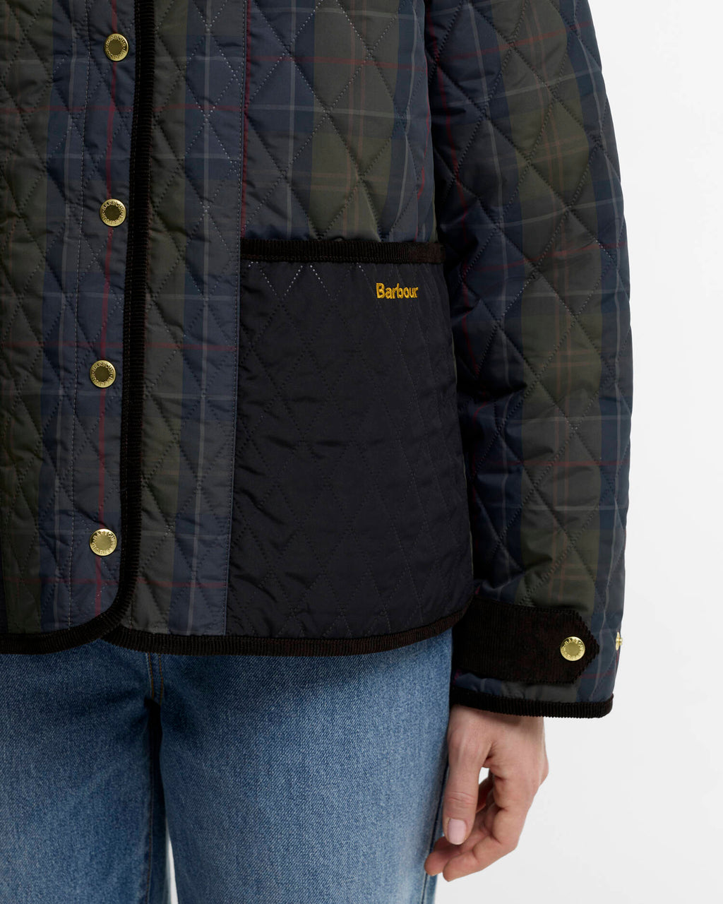 Barbour AINSDALE - Giacca trapuntata con motivo a quadri