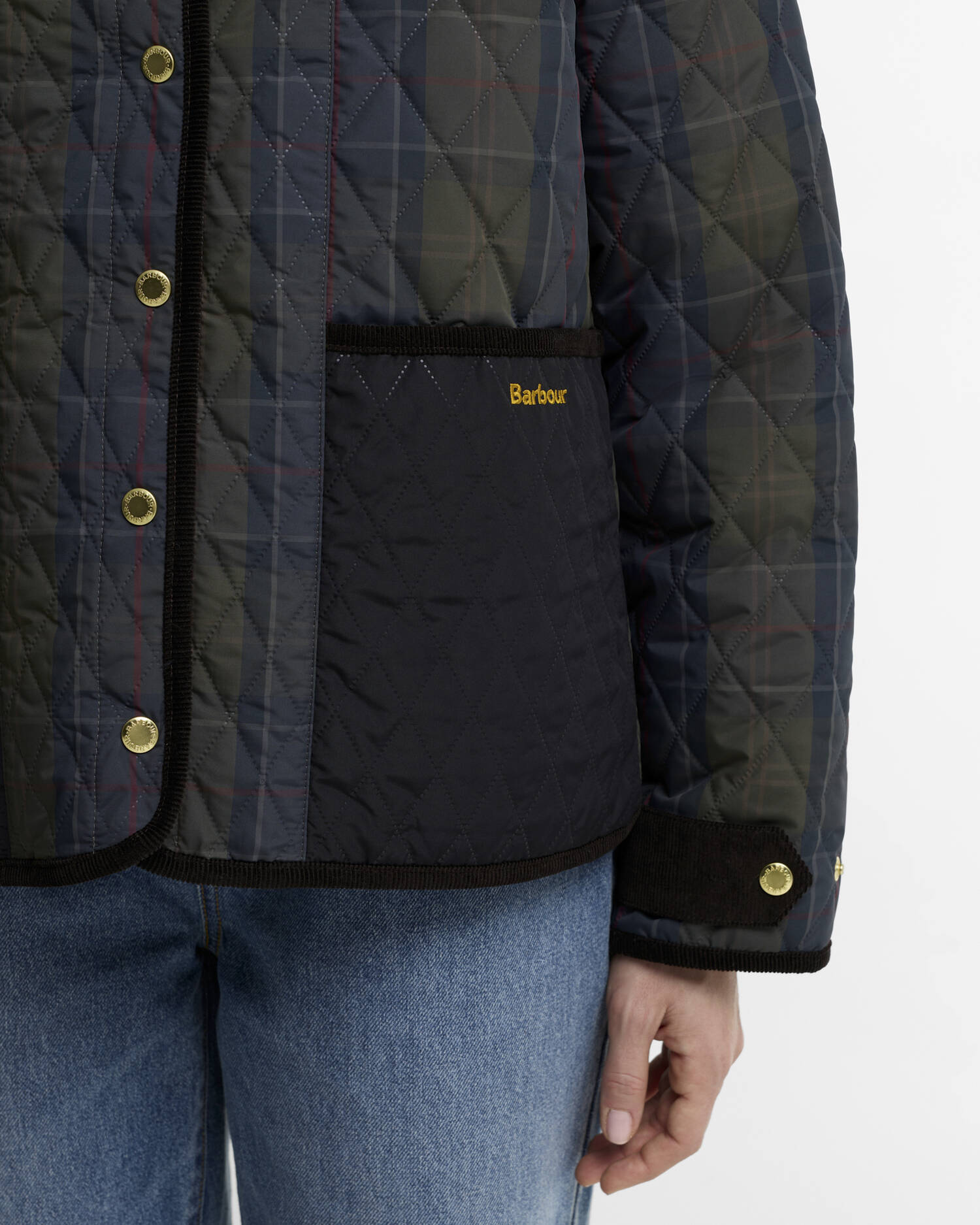 Barbour AINSDALE - Giacca trapuntata con motivo a quadri