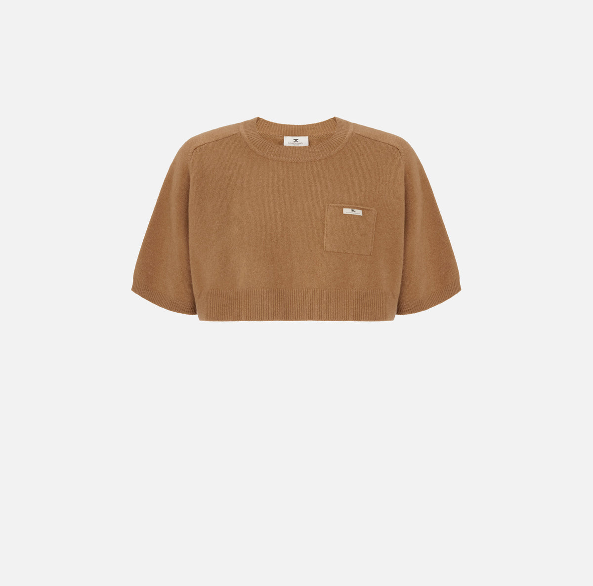 Elisabetta Franchi MK11T66E2 - Top in lana e cashmere
