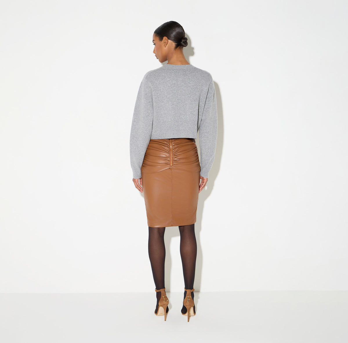 Elisabetta Franchi MK12T66E2 - Cardigan in lana e cashmere