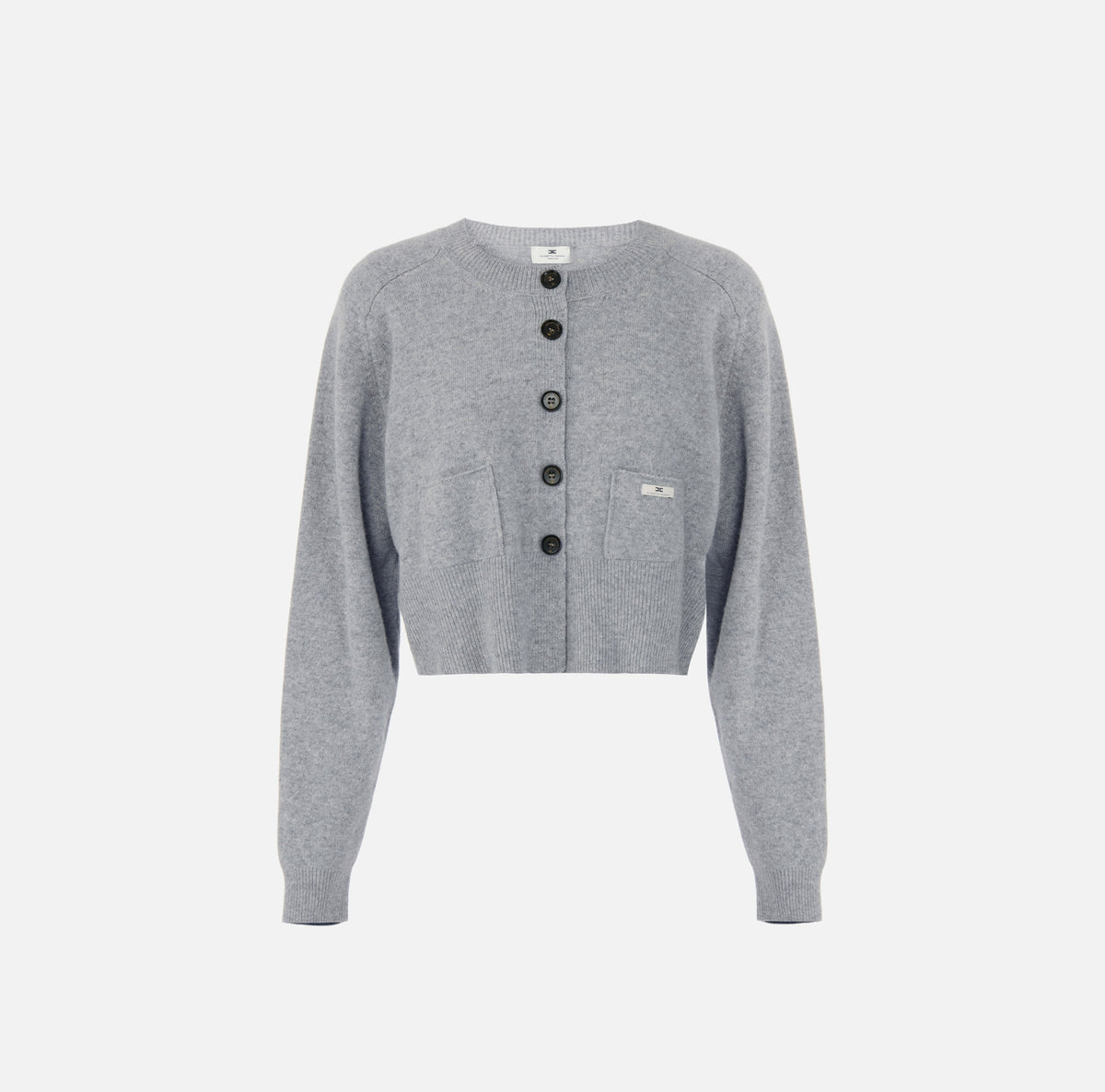 Elisabetta Franchi MK12T66E2 - Cardigan in lana e cashmere