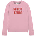 MC2 Saint Barth NEW QUEEN QUE0010 - Maglia girocollo New Queen in misto lana e cashmere con ricamo iconico - Rosso (Fatemi Santa Lurex 21)